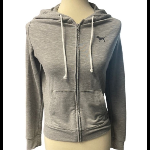 PINK Victoria's Secret Tops - PINK Victorias Secret Zip Up Jacket